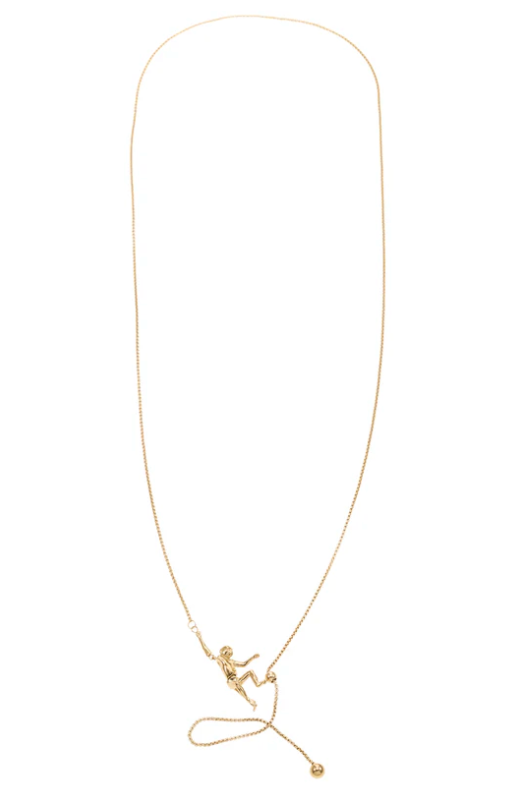 Rose & Camellia Ketting 10996 - Monkey Necklace Long - Goud - 73 CM