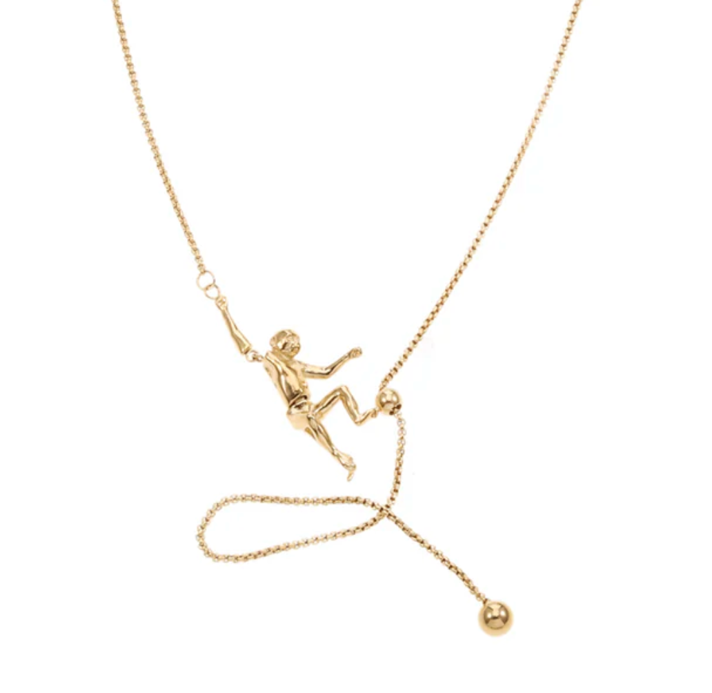 Rose & Camellia Ketting 10996 - Monkey Necklace Long - Goud - 73 CM