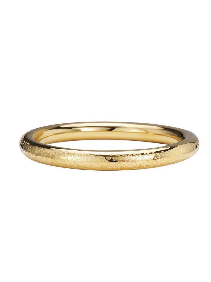 Rose & Camellia Armband 08956 - Bracelet Round Bangle Panther - Goud - 7 MM