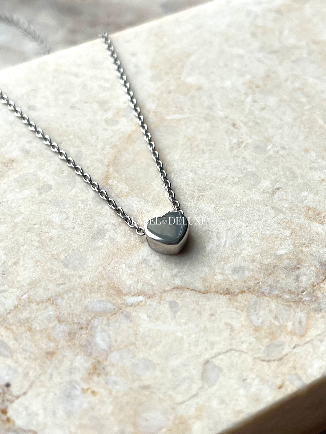 Karma Jewelry T29S - Dames Ketting - Hart - Sterling Zilver 925 - 38/45 CM