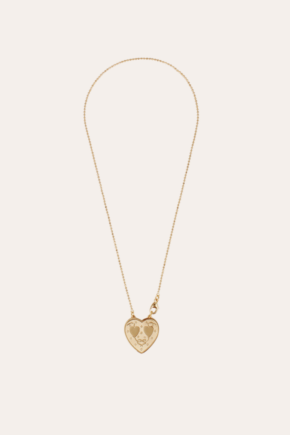 Gas Bijoux ketting 508739 - Dames Ketting - Scapulaire Gilot - Goud - 2 x 41,5 CM