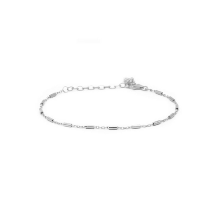 Karma Jewelry 94028 Bracelet Tubes - Sterling Zilveren Damesarmband - 16 + 3 CM