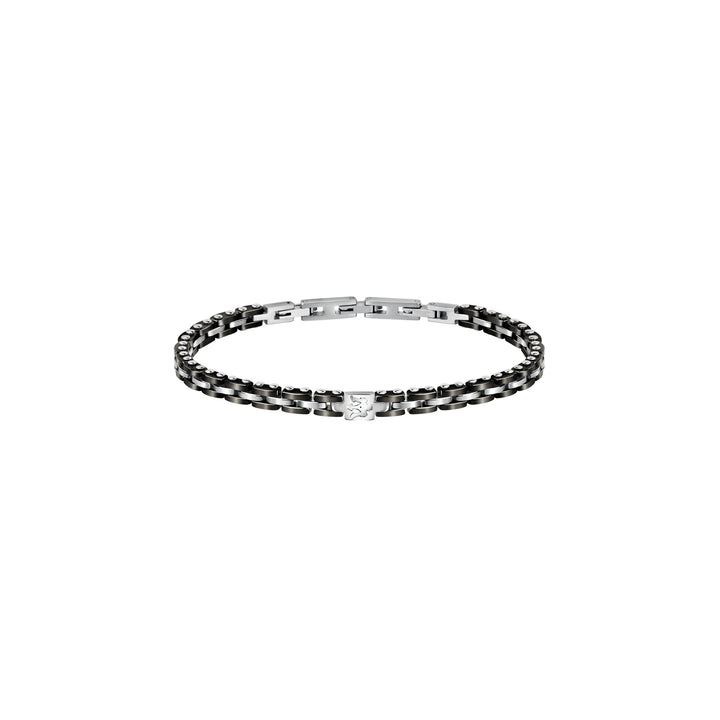 Maserati Iconic JM420ATI02 - Heren Armband - Keramiek - Zwart - 21 cm