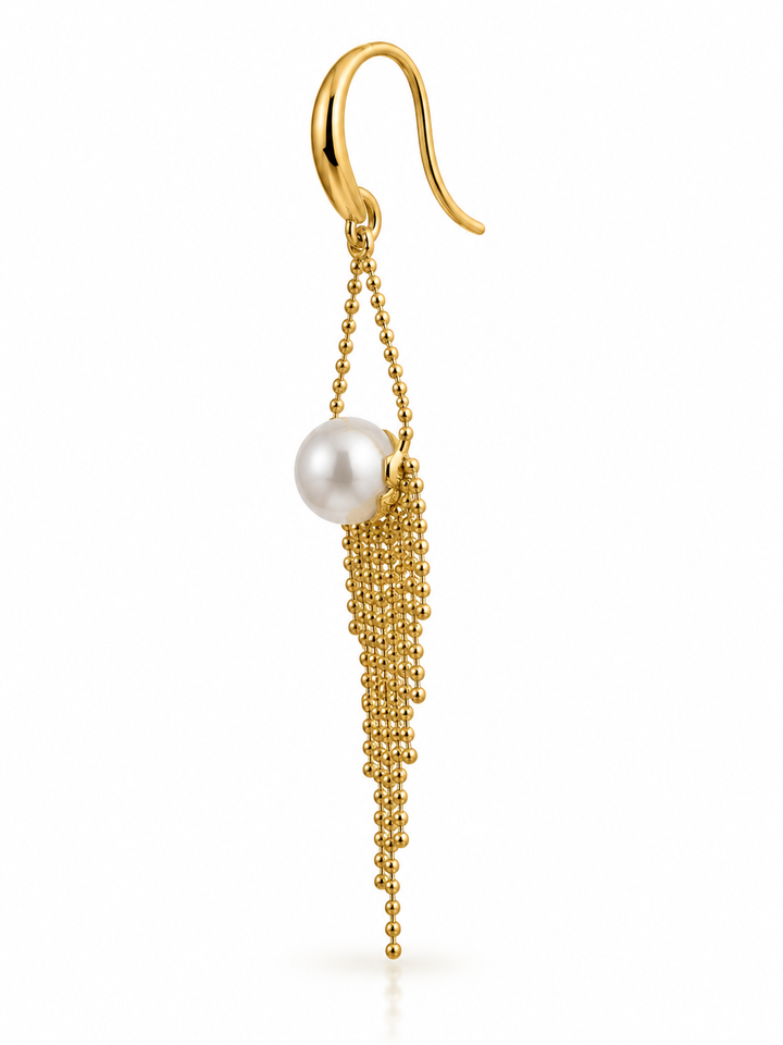 Fantasy Pearls HP oorbellen LDLEARpearlGO -oorbellen - Goud