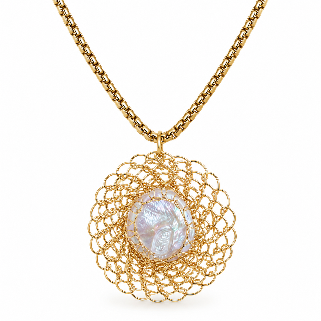 Pearly HP LDLNECpearl - Ketting - Goud