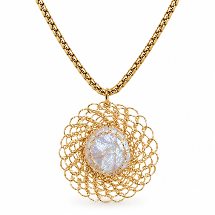 Pearly HP LDLNECpearl - Ketting - Goud