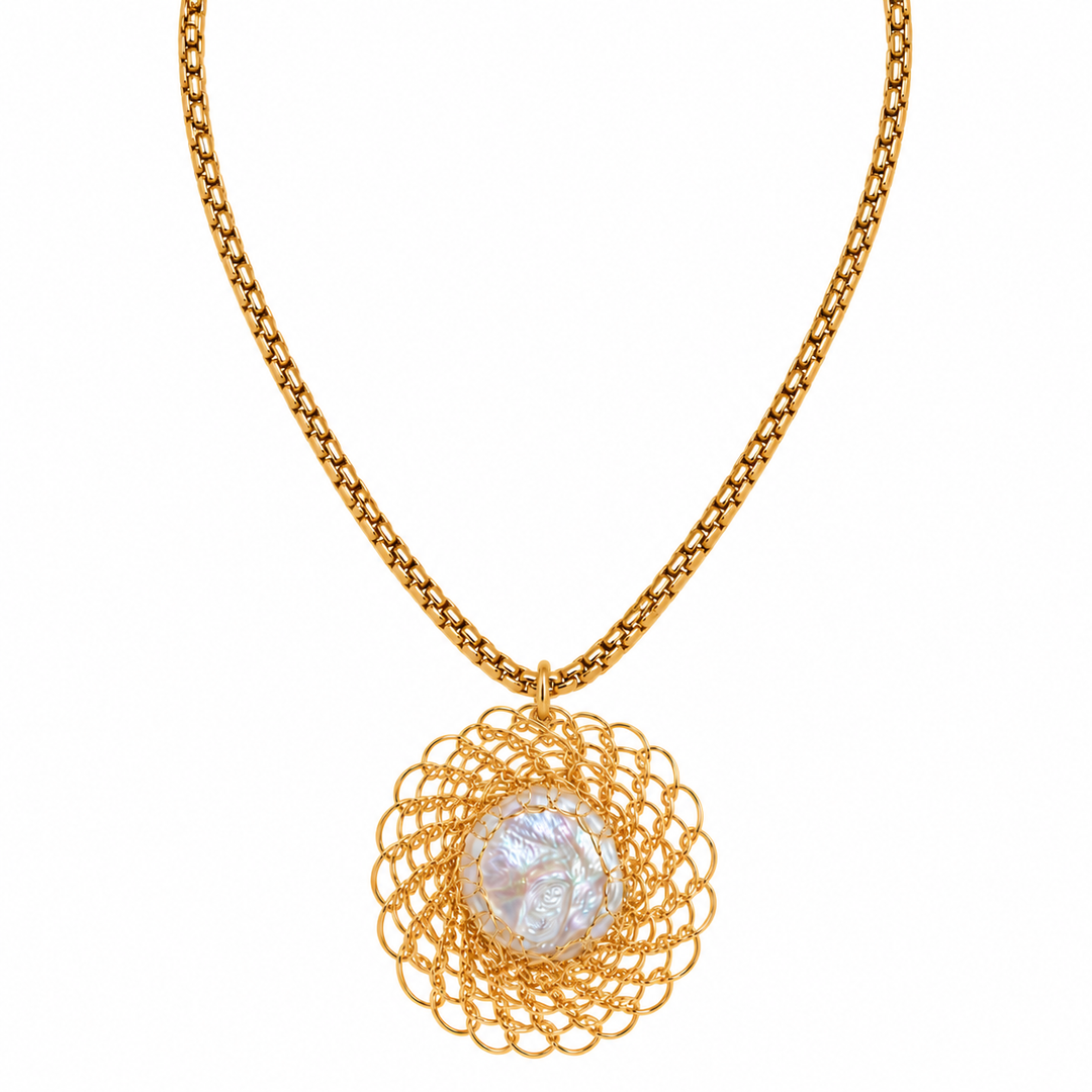 Pearly HP LDLNECpearl - Ketting - Goud