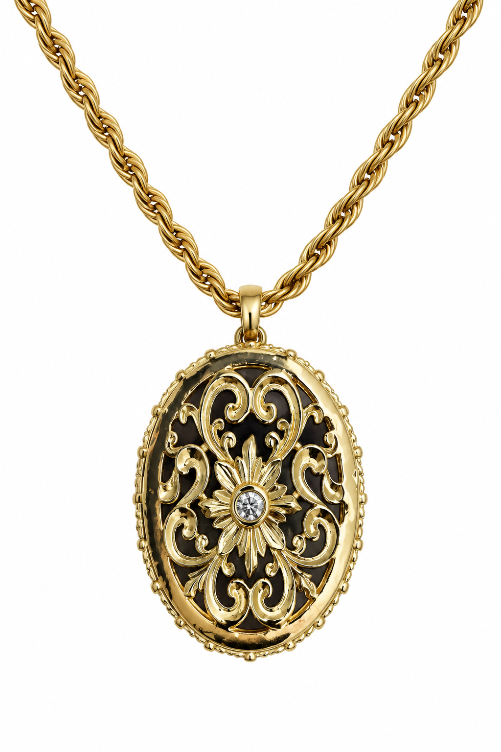 Fluorite HP LDLNECfluo -  Ketting - Goud