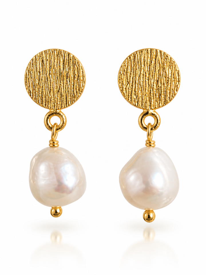 Golden Muse Pearls LDLGO2025PAW - Oorbellen - Goud