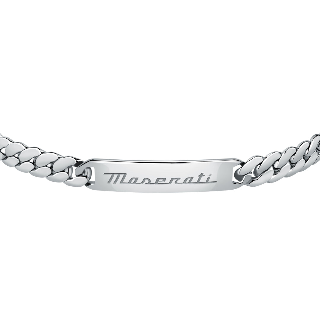 Maserati J JM222AVD06 Heren Armband - Zilverkleurig
