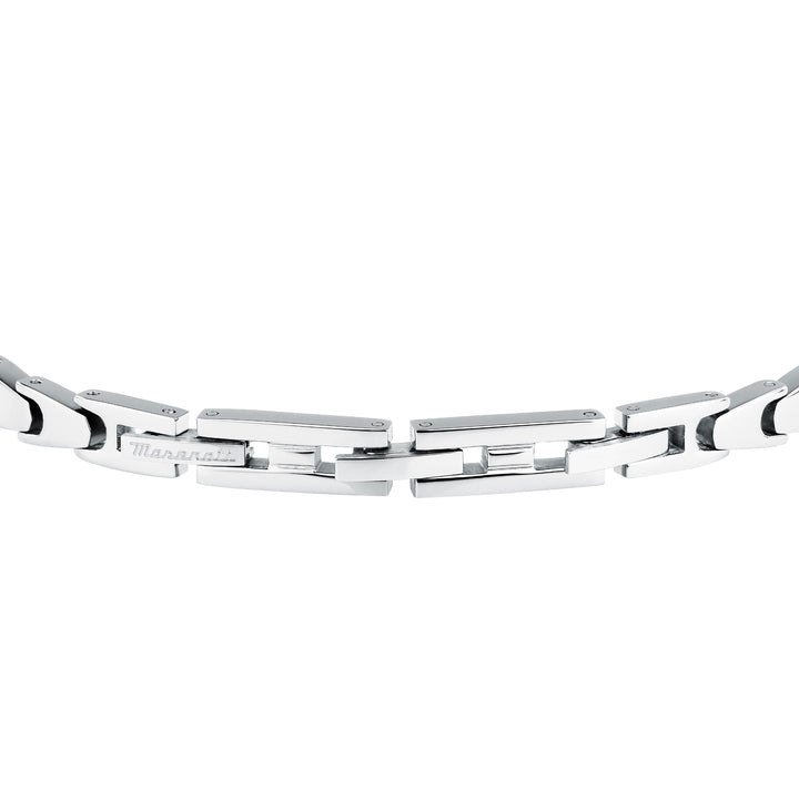 Iconic JM225AVD85 Heren Armband - Zilverkleurig en Blauw
