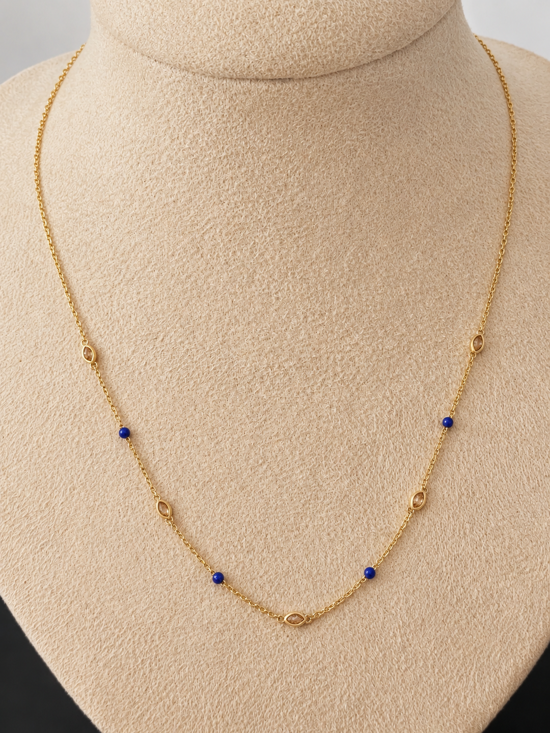 Jolly T310GP_SB - Ketting - Blauw Champagne - Goud