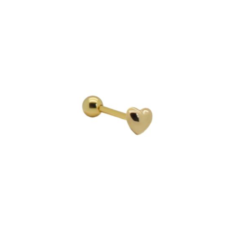 ANNA Heart PC68GP - Piercing - Goud