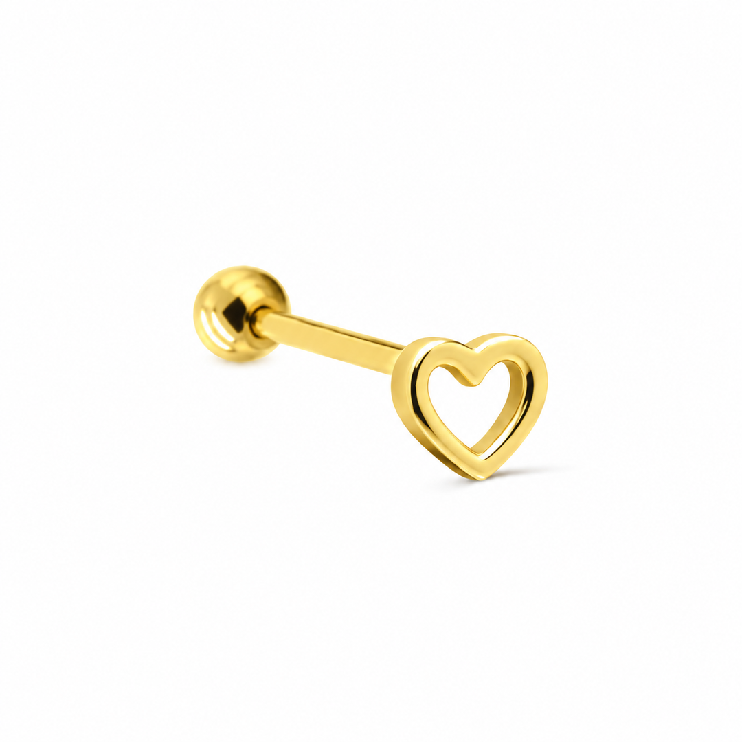 Open Hearts PC85GP - Piercing - Goud