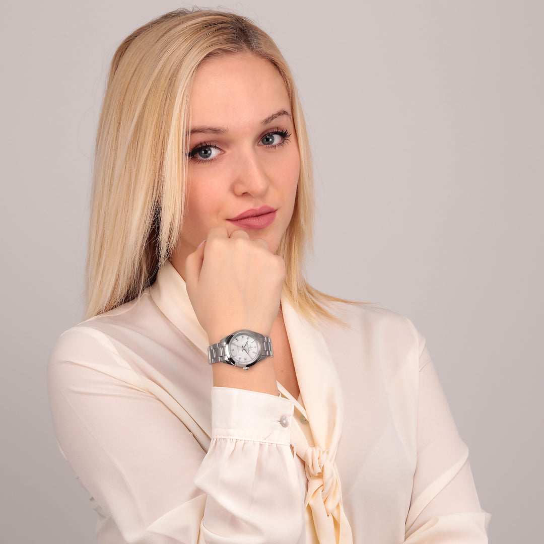Lucien Rochat watch Madame R0453114501 - Quartz Dameshorloge - 32mm - Zilver Mother of Pearl