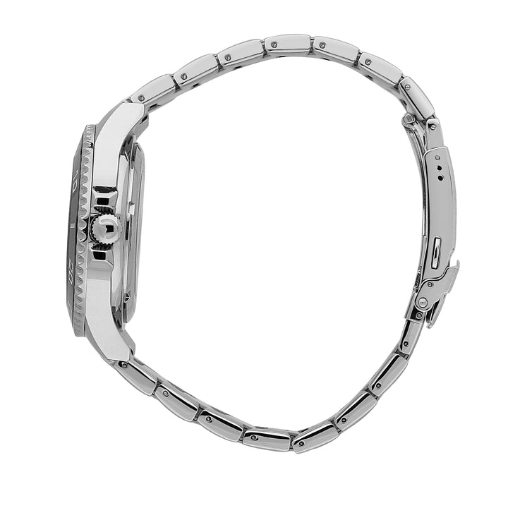 Sector No Limits watch R3221161003 - Automatisch Herenhorloge - 43MM - Zilverkleurig - Blauw - Zwart