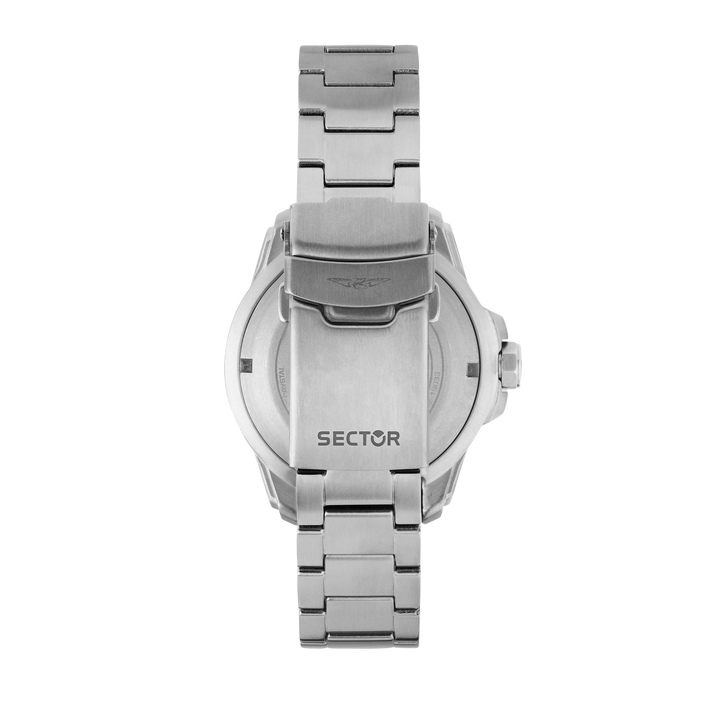 Sector No Limits watch R3223135002 Titanium Special Edition - Automatic Herenhorloge - 43 MM - Zilver/Geel