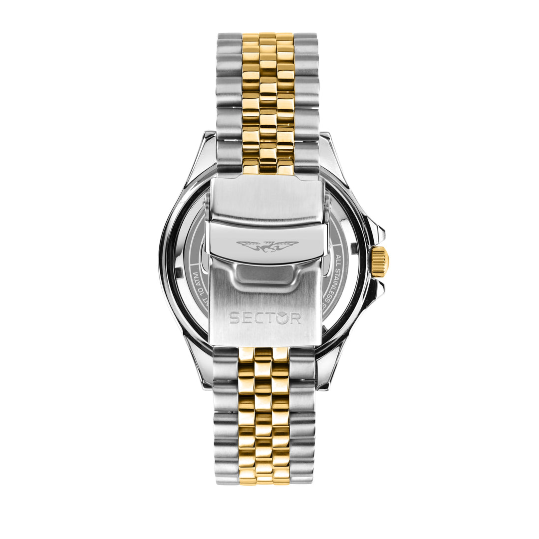 Sector No Limits watch R3223161015 230 Automatic Collection - Herenhorloge - 43 MM - Zilver/Zwart/Goud