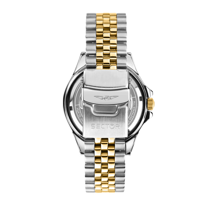 Sector No Limits watch R3223161015 230 Automatic Collection - Herenhorloge - 43 MM - Zilver/Zwart/Goud