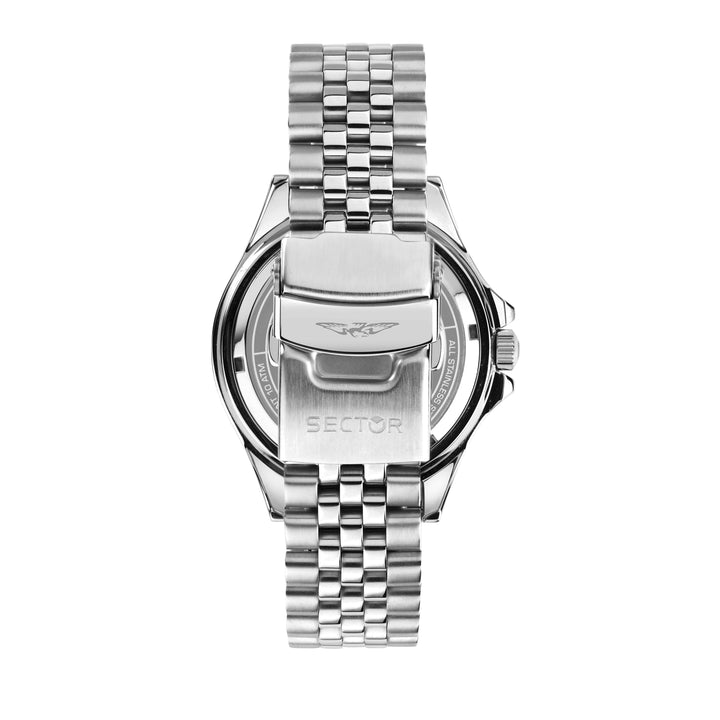 Sector No Limits watch R3223161018 - Special Pack - Automatisch Herenhorloge - 43MM - Zilverkleurig - Blauw - Rood