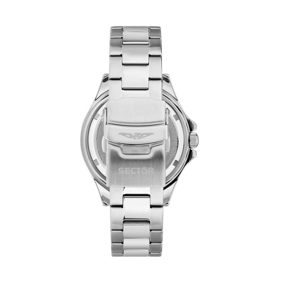 Sector No Limits watch R3223161021 230 Automatic Collection - Herenhorloge - 43 MM - Zilver/Zwart