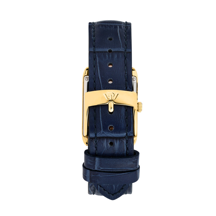 Philip Watch Museum Lady R8251225501 - Swiss Made Dameshorloge - 34mm - Goud/Blauw