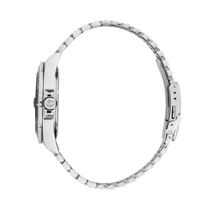 Philip Watch Caribe Sport R8253597127 - Swiss Made Herenhorloge - 42 MM - Zilver/Zwart