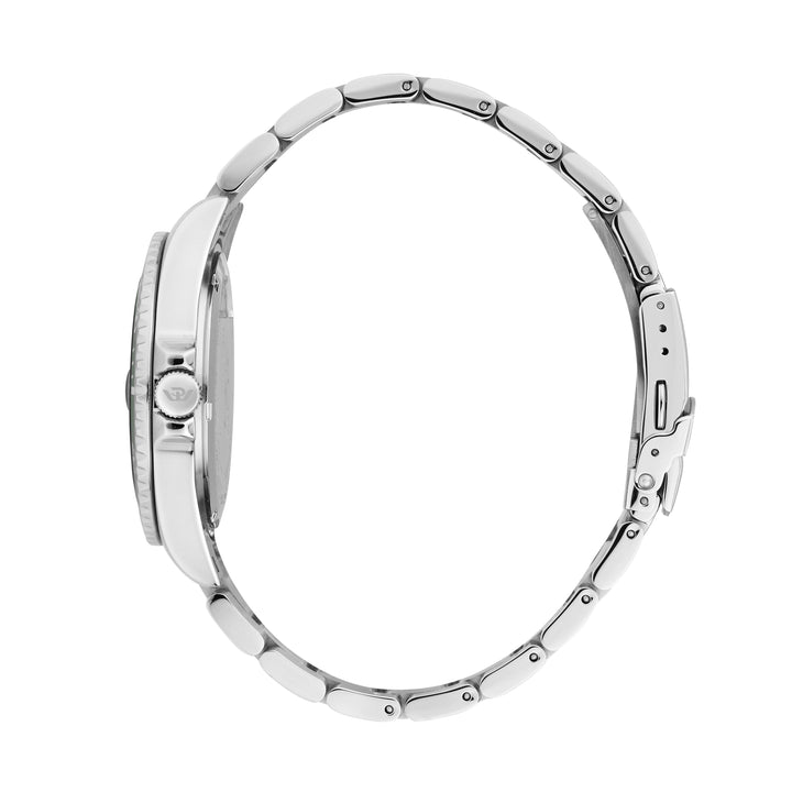Philip Watch Caribe Sport R8253597128 - Swiss Made Herenhorloge - 42 MM - Zilver/Groen