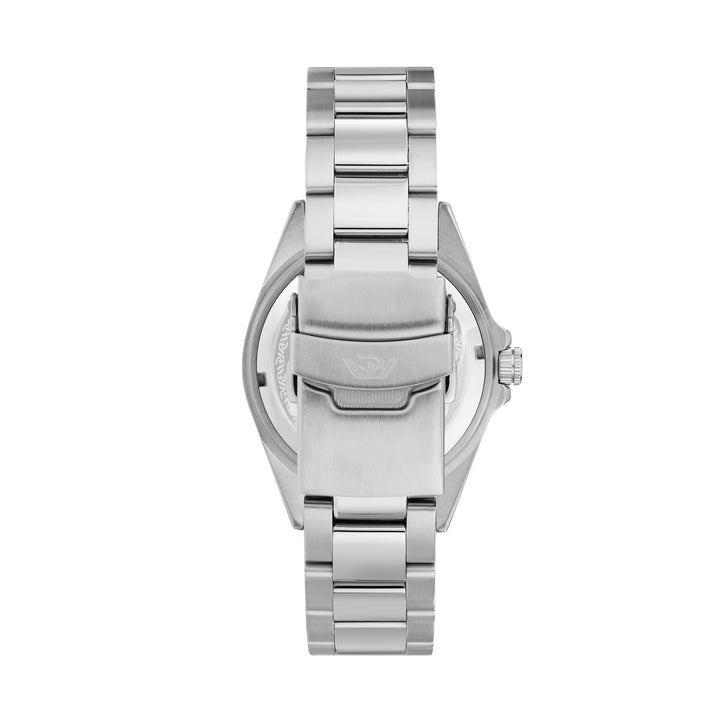 Philip Watch Caribe Sport R8253597128 - Swiss Made Herenhorloge - 42 MM - Zilver/Groen