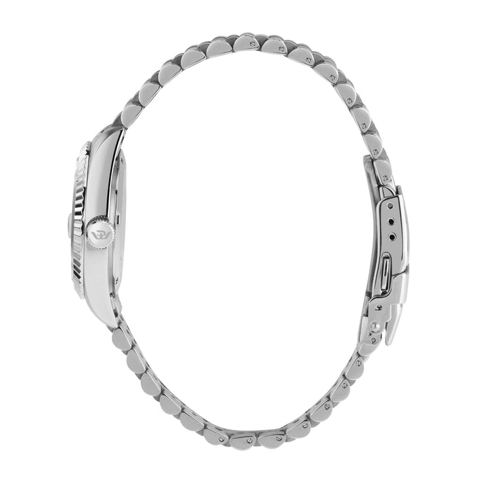 Philip Watch Caribe Urban Lady R8253597639 - Swiss Made Dameshorloge - 31 MM - Zilver/Roze