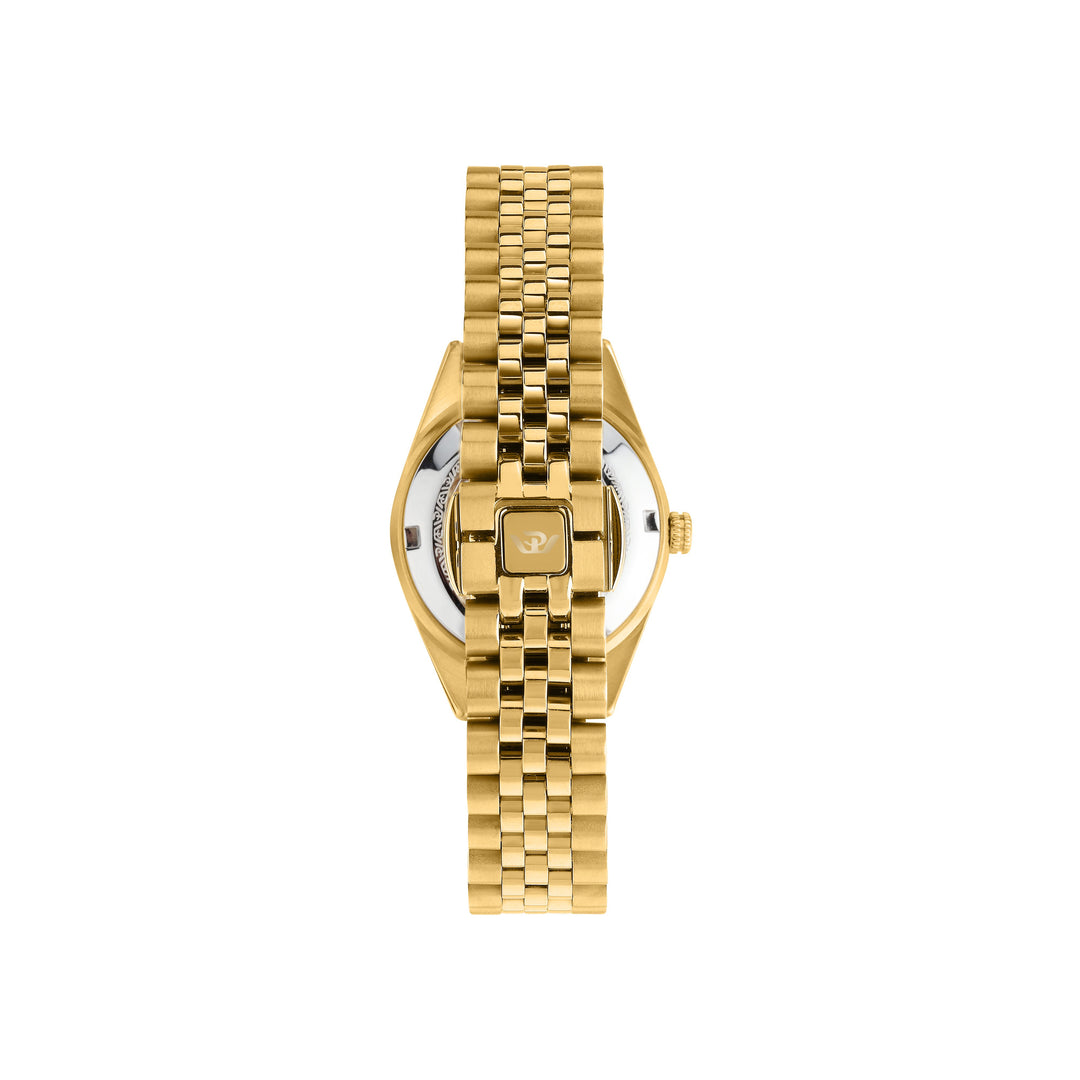 Philip Watch Caribe Urban Lady R8253597650 - Swiss Made Dameshorloge - 28 MM - Goud /MOP