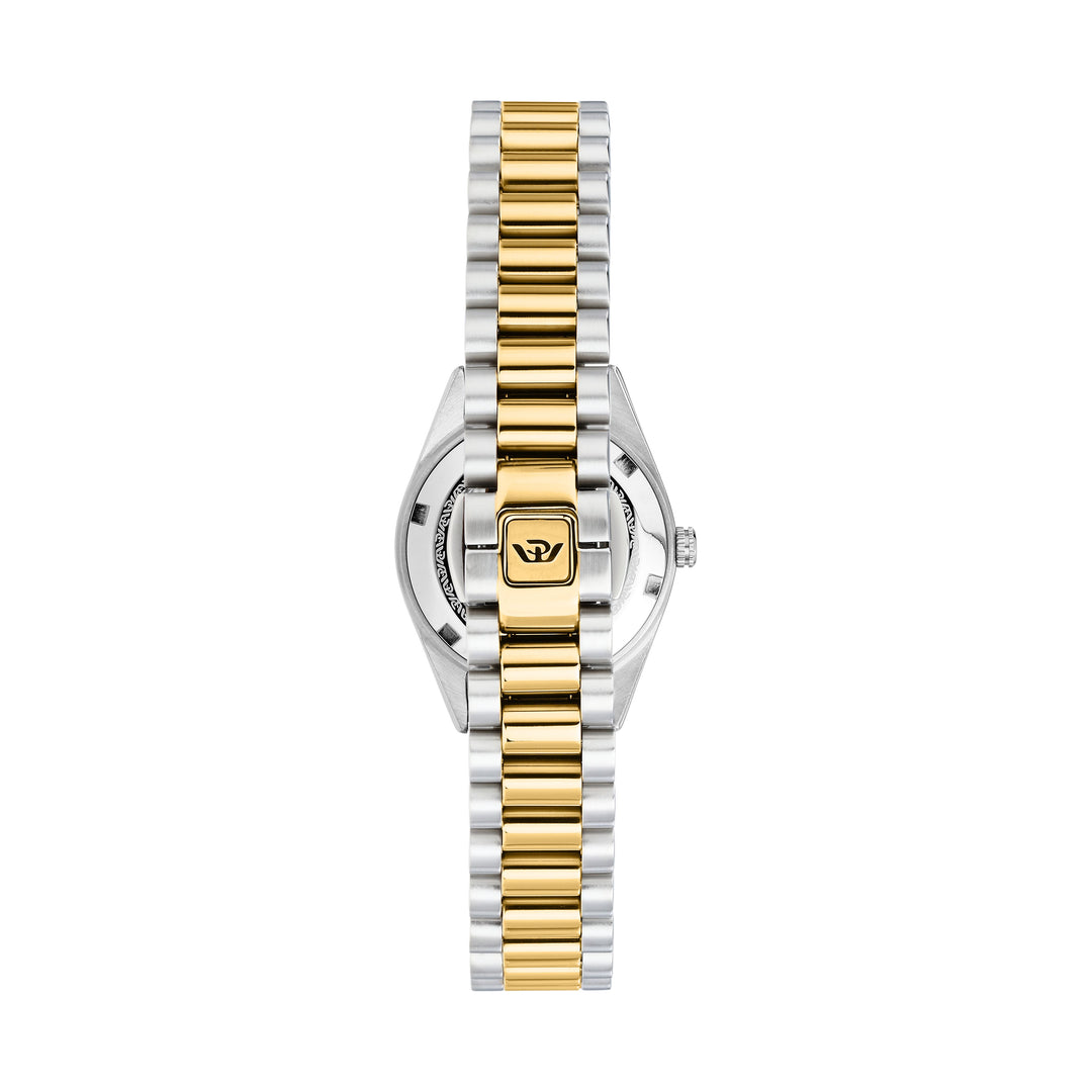 Philip Watch Caribe Urban Lady R8253597669 - Swiss Made Dameshorloge - 28 MM - Zilver/Goud