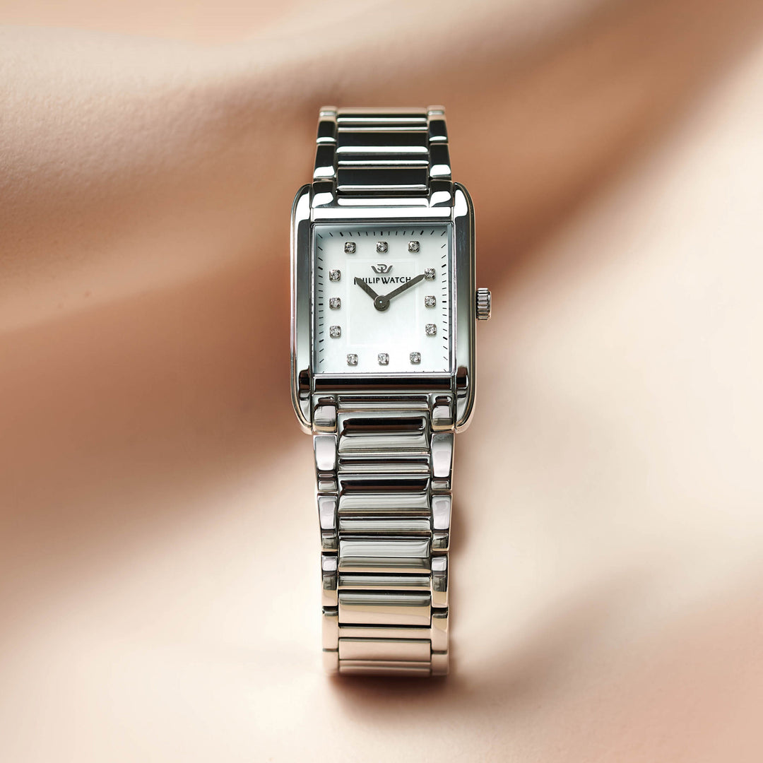 Philip Watch Museum Classic watch R8253820501 - Swiss Made Dameshorloge - 34 MM - Zilver MOP