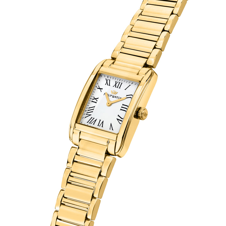 Philip Watch Museum R8253820502 Swiss Made dameshorloge detail wijzerplaat

