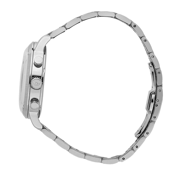 Philip Watch Sunray Classic R8273680002 - Chronograaf Swiss Made Herenhorloge - 41 MM - Wit/Zilver
