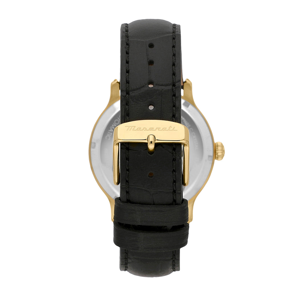 Maserati Epoca watch R8821118015 - Automatisch Herenhorloge - Goud/Wit/Zwart 42 MM