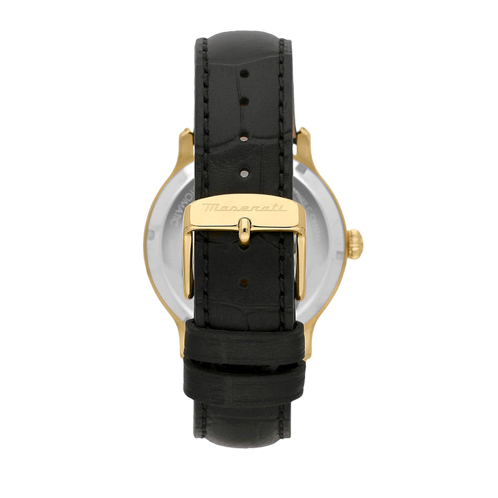 Maserati Epoca watch R8821118015 - Automatisch Herenhorloge - Goud/Wit/Zwart 42 MM