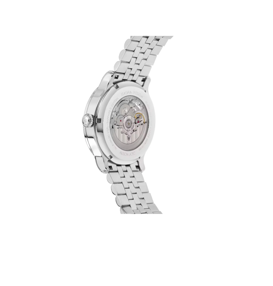 Maserati Epoca watch R8823118018 - Automatisch Herenhorloge - 42 MM - Zilver Blauw