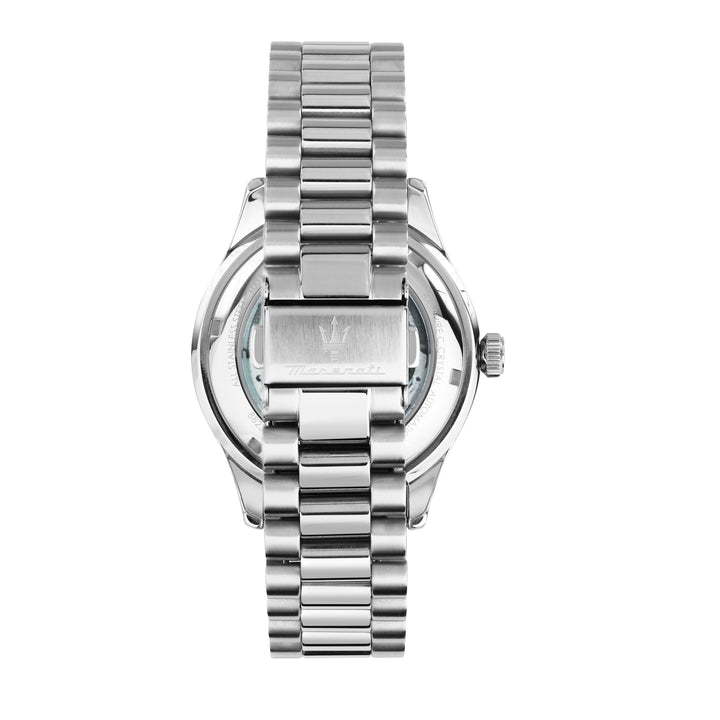 Maserati Sorpasso watch R8823124002 - Automatisch Herenhorloge - 42 mm - Zilver/Blauw