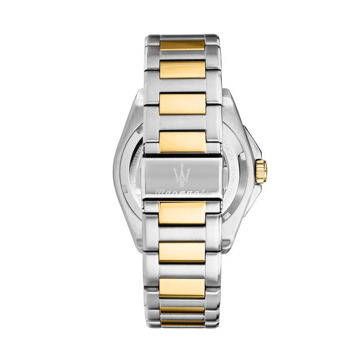 Maserati Velocità R8823152001 - Automatisch Herenhorloge - 41 MM - Zwart Goud Zilver