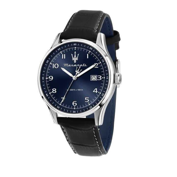 Maserati Sorpasso R8851124003 Herenhorloge 42 MM Zilver Zwart Blauw