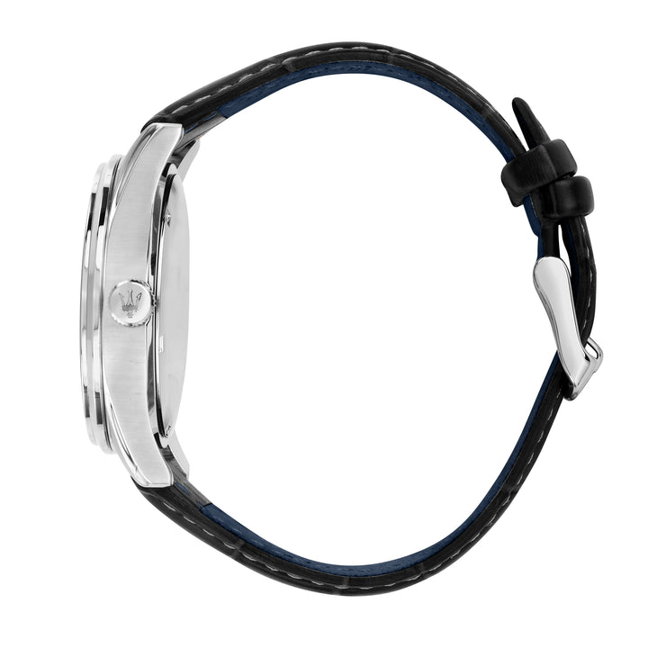 Maserati Sorpasso R8851124003 Herenhorloge 42 MM Zilver Zwart Blauw