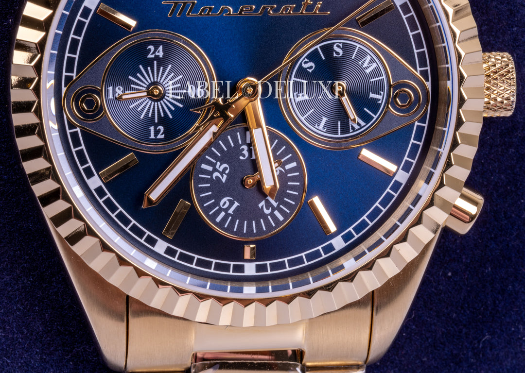 Maserati Competizione heren horloge R8853100026 goud