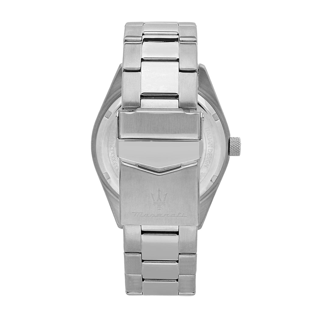 Maserati Competizione R8853100029 - Automatisch Herenhorloge - 43 MM - Zilver/Blauw