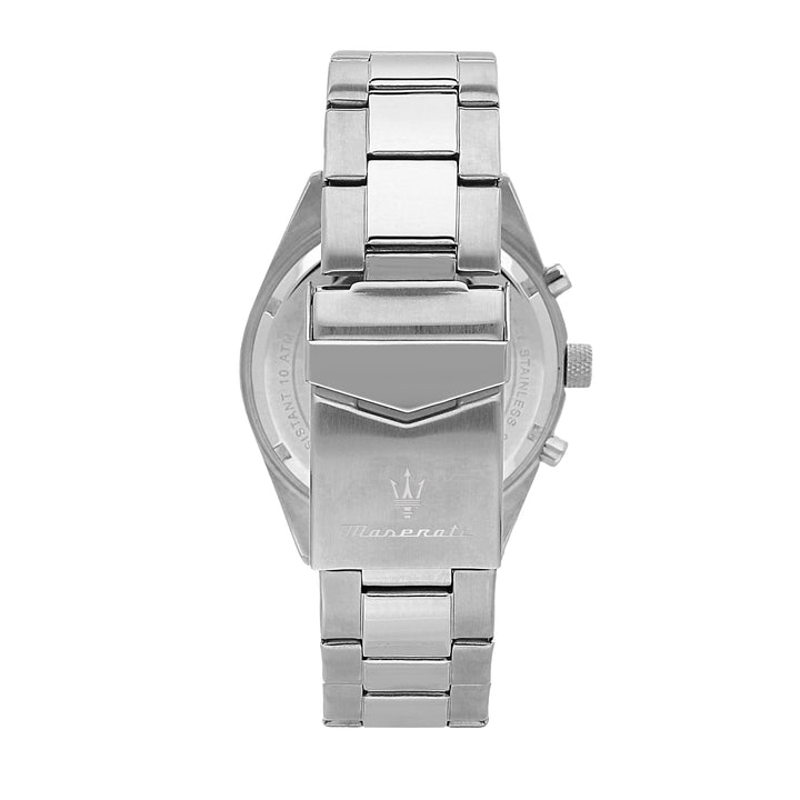 Maserati Competizione watch R8853100047 - Heren horloge + armband giftset - 43 mm - Zilver Blauw