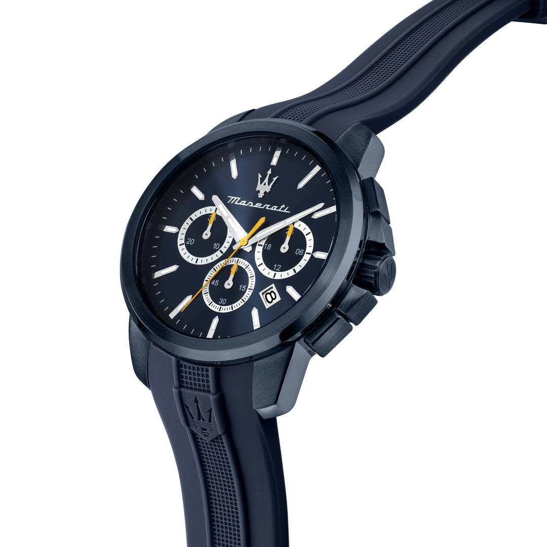 Maserati Successo R8871621044 - Chronograaf Herenhorloge - 42 MM - Blauw