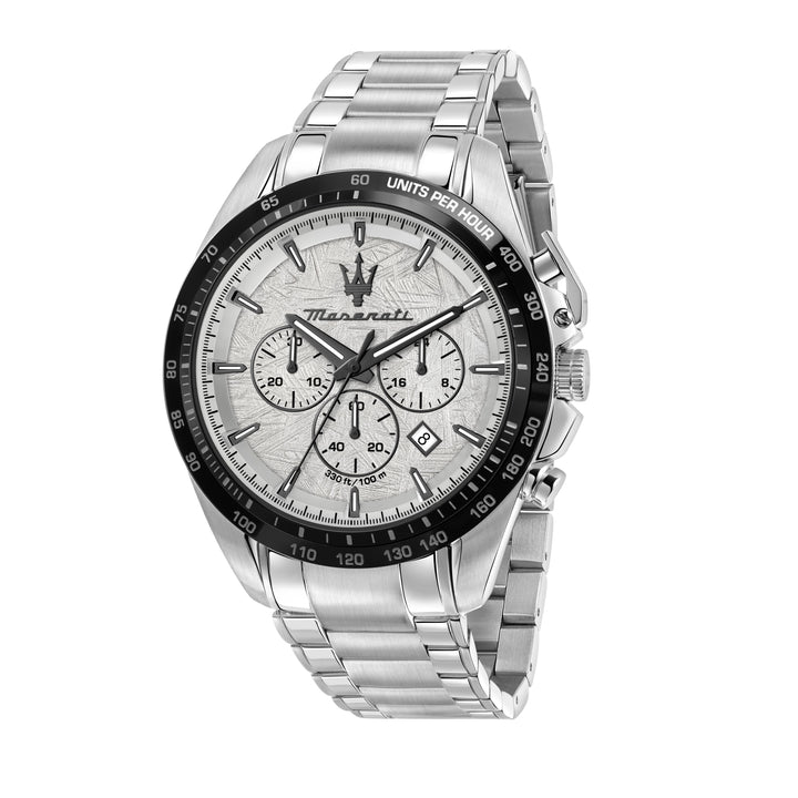 Maserati Traguardo watch R8873612068 - Limited Edition - Chronograaf Herenhorloge - 45 mm - Grijs/Zilver/Zwart