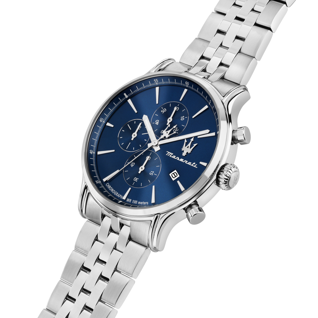 Epoca Slim R8873618039 - Chronograaf Herenhorloge - Blauw Zilverkleurig