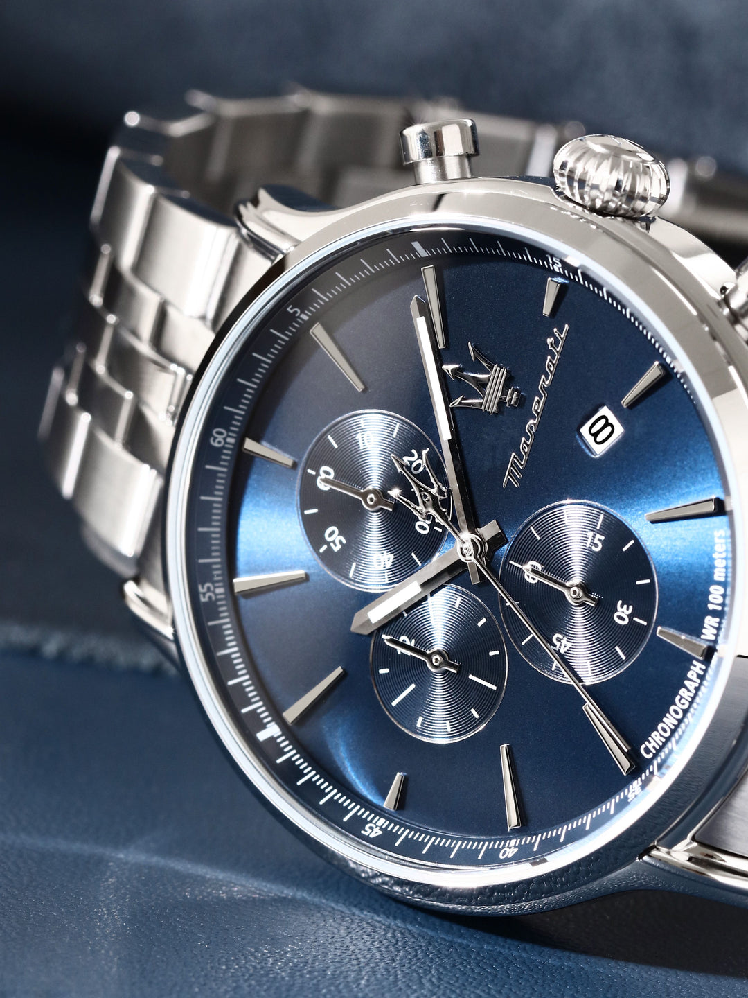 Epoca Slim R8873618039 - Chronograaf Herenhorloge - Blauw Zilverkleurig