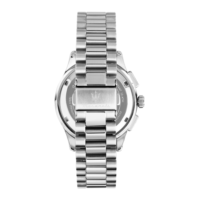 Maserati Sorpasso R8873624002 - Chronograaf Herenhorloge Special Edition - 42 mm - Zilver Groen Zwart + 2 Straps